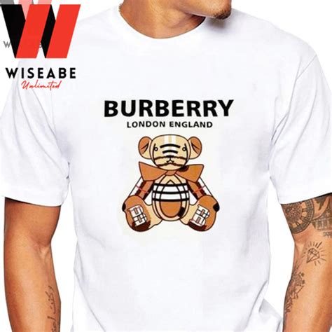 burberry tshirt bear|Burberry teddy bear t shirt.